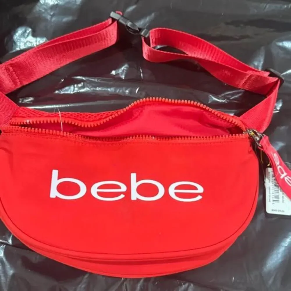 bebe Red Sling Belt Bag - Fanny pack